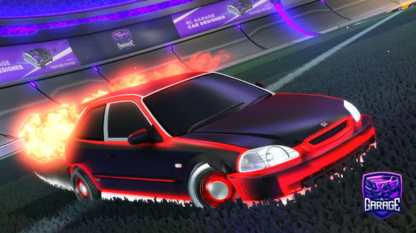 A Rocket League car design from PinguinsDoPapai