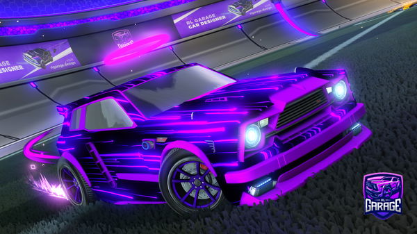 A Rocket League car design from _OP3