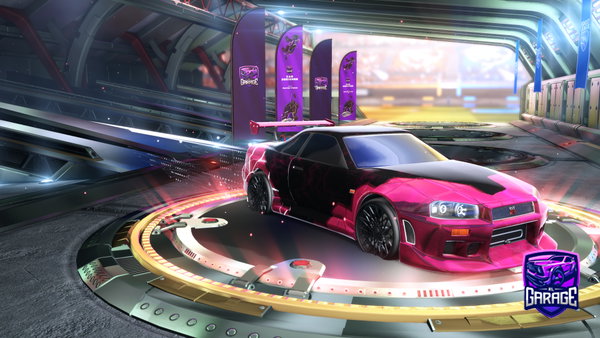 A Rocket League car design from Spowkz