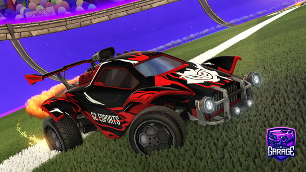 A Rocket League car design from Diggles808
