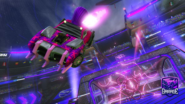 A Rocket League car design from Joelk116