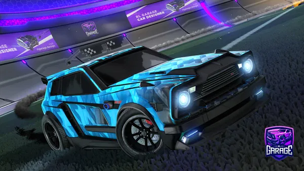 A Rocket League car design from The_Snacklord