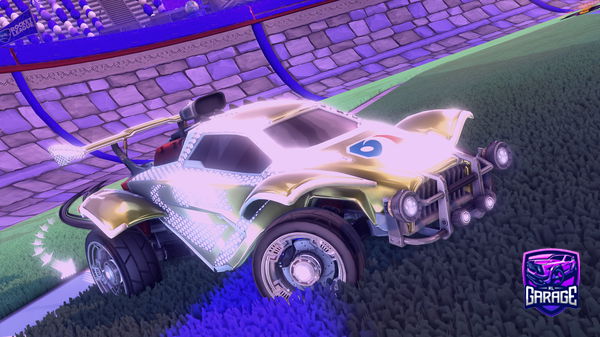 A Rocket League car design from Sprinklez