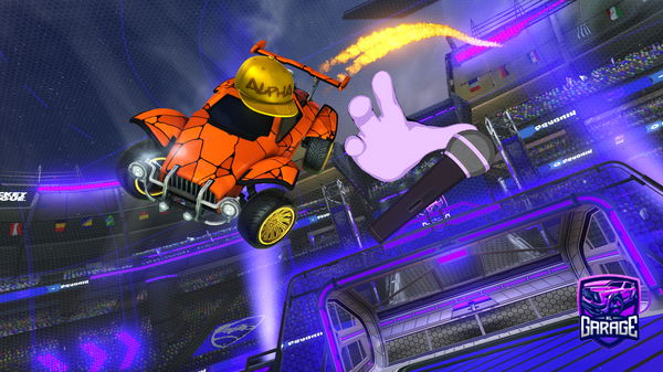 A Rocket League car design from mazter_zen