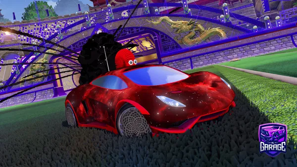A Rocket League car design from Wiillie