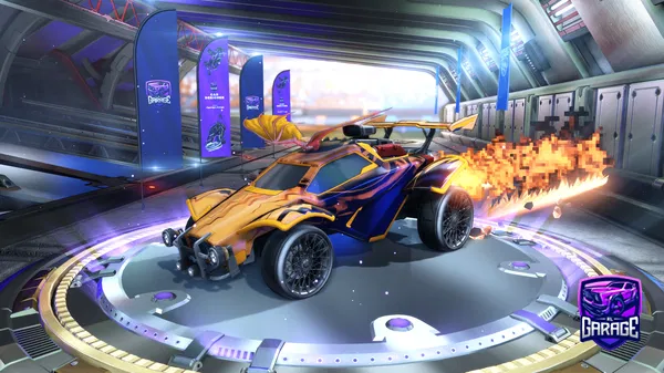 A Rocket League car design from RoaringPanda