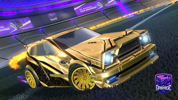 A Rocket League car design from KelitecaXbox