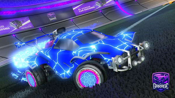 A Rocket League car design from se-b4ka