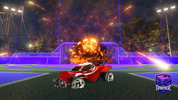 A Rocket League car design from Allsuachbar69