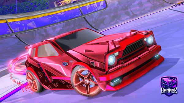 A Rocket League car design from Sharkzi