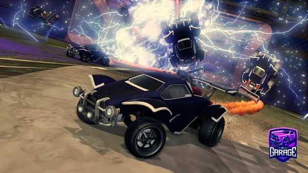 A Rocket League car design from ENERGIRUBEN