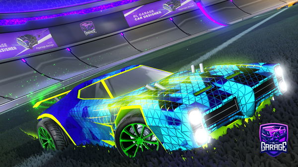 A Rocket League car design from plat1dribbler