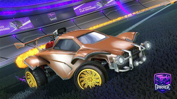 A Rocket League car design from Vnce