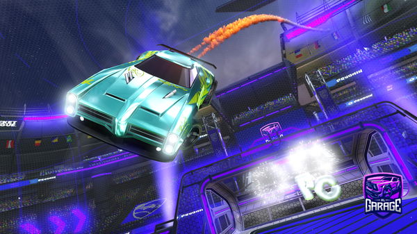 A Rocket League car design from iiTalyice