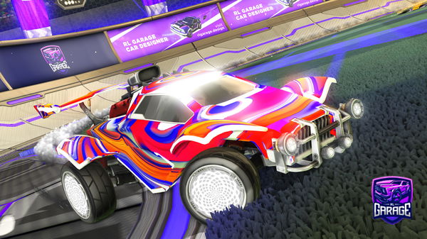 A Rocket League car design from sqxintz_