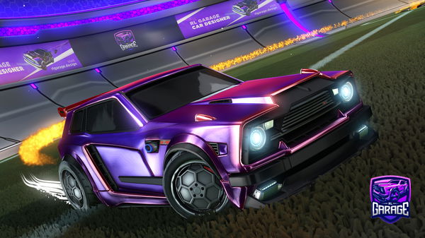 A Rocket League car design from Hensw1