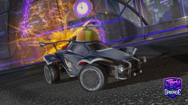 A Rocket League car design from Mrcrabstl