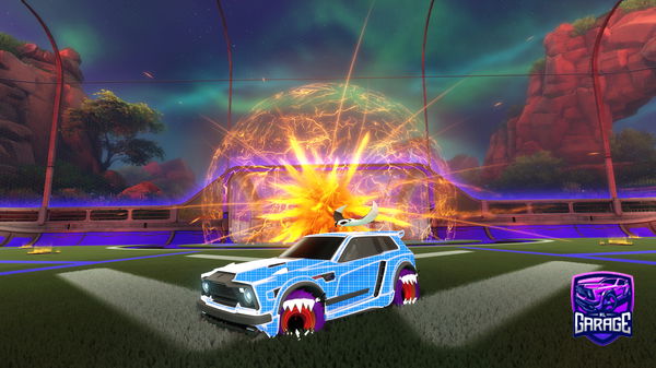 A Rocket League car design from panzilla