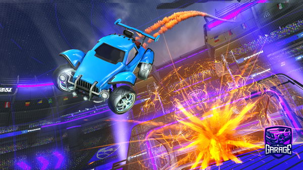 A Rocket League car design from Top500RLSSL