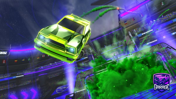 A Rocket League car design from Kibarl