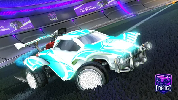 A Rocket League car design from NukeEes