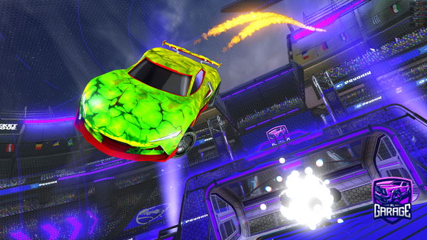 A Rocket League car design from Frankinfine6