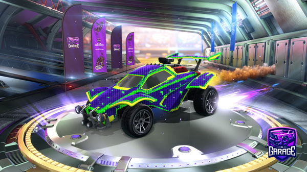 A Rocket League car design from Smokeflicxz