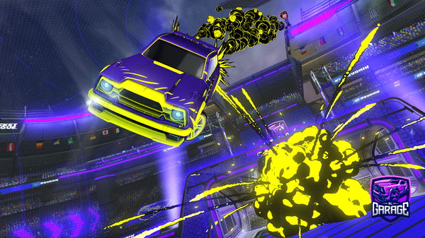 A Rocket League car design from Navybob