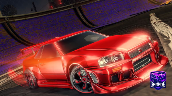 A Rocket League car design from DinazaPancake3d