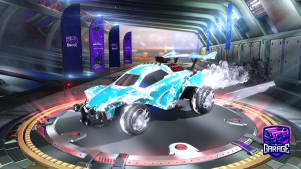 A Rocket League car design from Warlock19