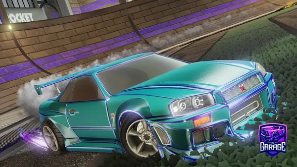 A Rocket League car design from XLLEDK