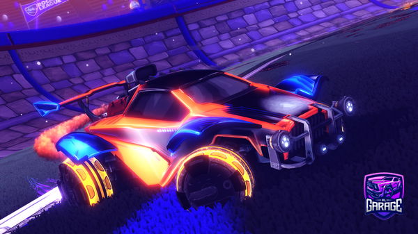 A Rocket League car design from Edward3161