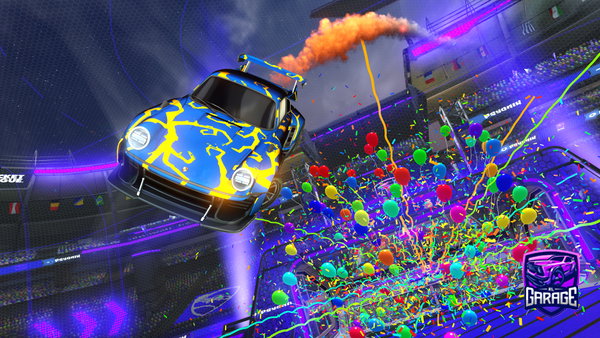 A Rocket League car design from TheNewZhetx