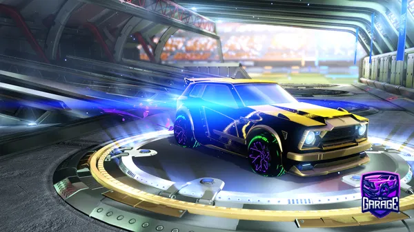 A Rocket League car design from Kasouk