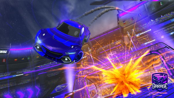 A Rocket League car design from gmgk7890