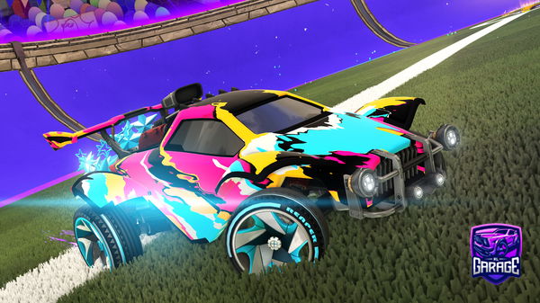 A Rocket League car design from TanLight5924