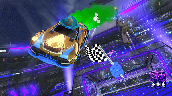 A Rocket League car design from Noahtorres