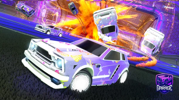 A Rocket League car design from bd4wg