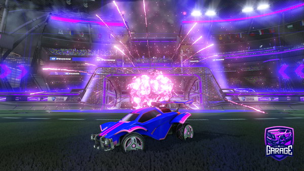 A Rocket League car design from BlackyMouse