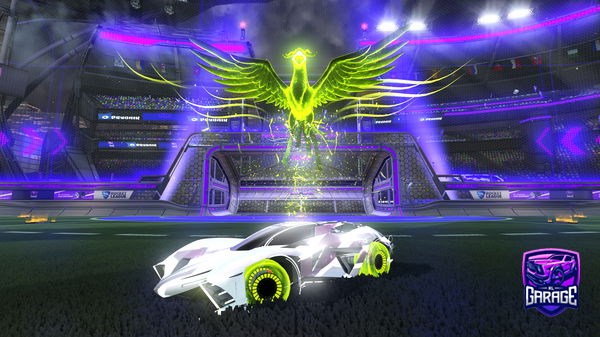 A Rocket League car design from GalaxyWaffle49