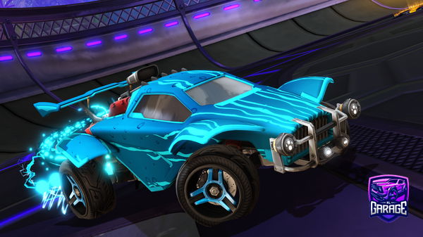 A Rocket League car design from Lyrius