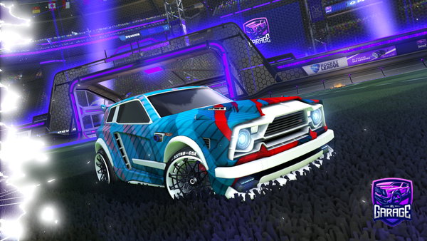 A Rocket League car design from itskxleb_