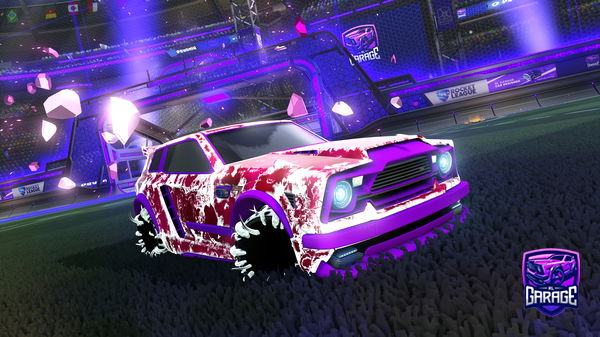 A Rocket League car design from ghost_Babir86