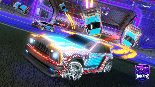 A Rocket League car design from Slix_qc