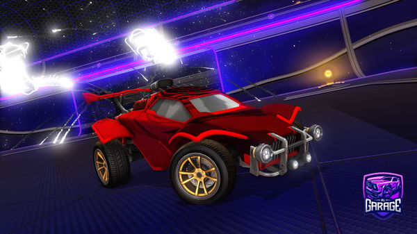 A Rocket League car design from Trex2586