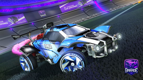 A Rocket League car design from Danielkahrm