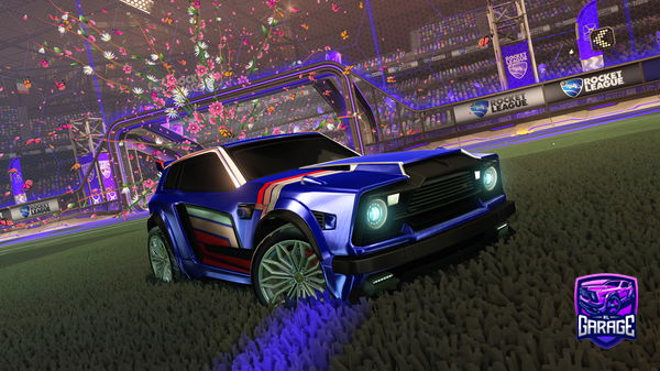 A Rocket League car design from RETRO-95