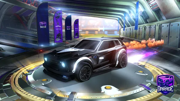 A Rocket League car design from brucedarkspoon