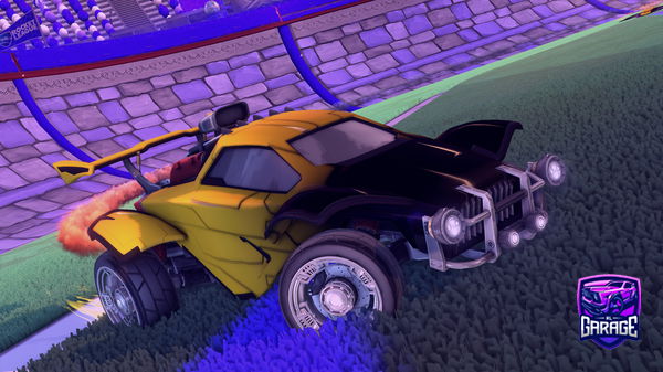 A Rocket League car design from Mostafa_king_