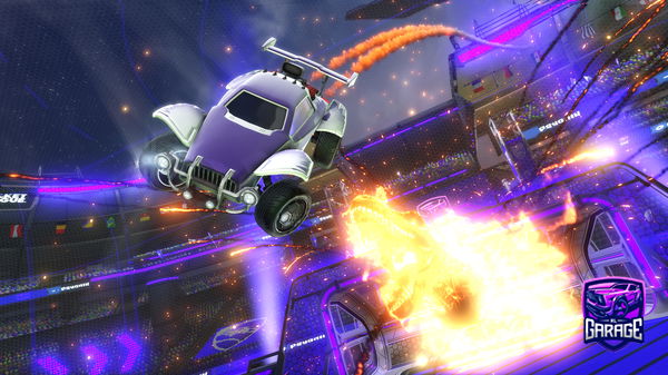 A Rocket League car design from Qei